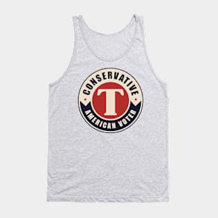 Conservative American Voter Tank Top